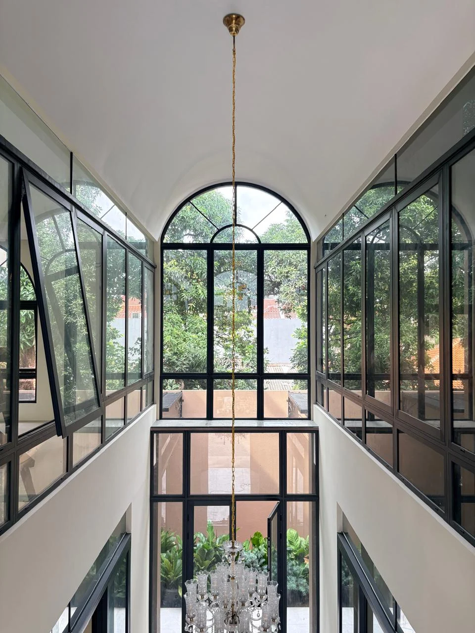 premium aluminium system modern house precision aluminium frame detail modern luxury house facade aluminium