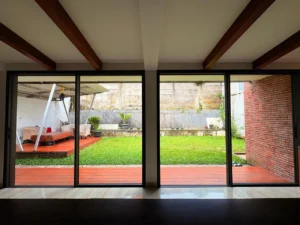 sistem aluminium premium detail frame struktur pintu aluminium modern sliding door aluminium presisi